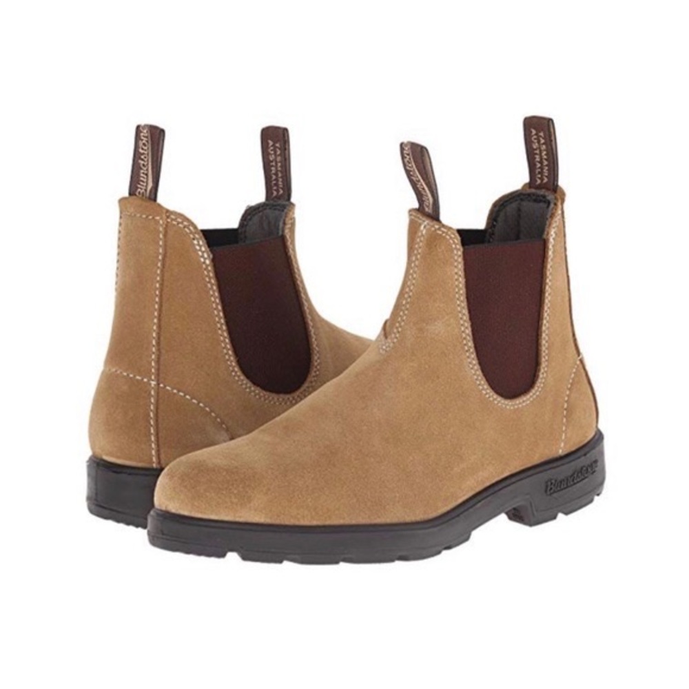 Blundstone 1456 Suede Chelsea Boot Tan Sand